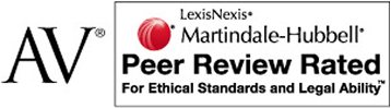 AV Peer Review Rated by LexisNexis Martindale-Hubbell for Ethical Standards and Legal Ability